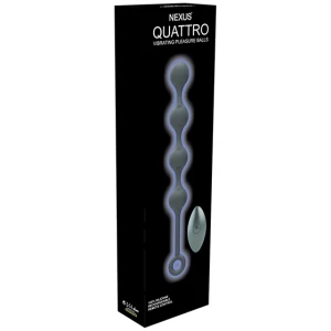 Nexus Quattro Vibrating Anal Balls - Black