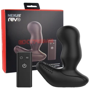 Nexus Revo Extreme Rotating Prostate Massager - Black