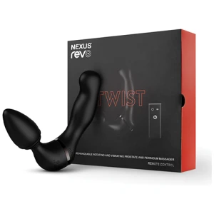 Nexus Revo Twist Rotating & Vibrating Massager - Black