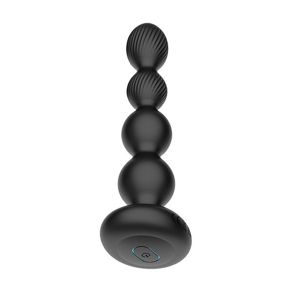 Nexus Tornado Probe Rotating & Vibrating Butt Plug - Black - Image 5