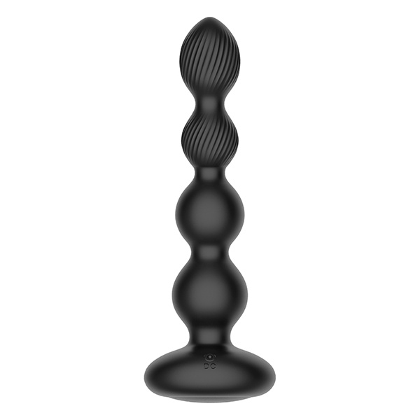 Nexus Tornado Probe Rotating & Vibrating Butt Plug - Black - Image 2