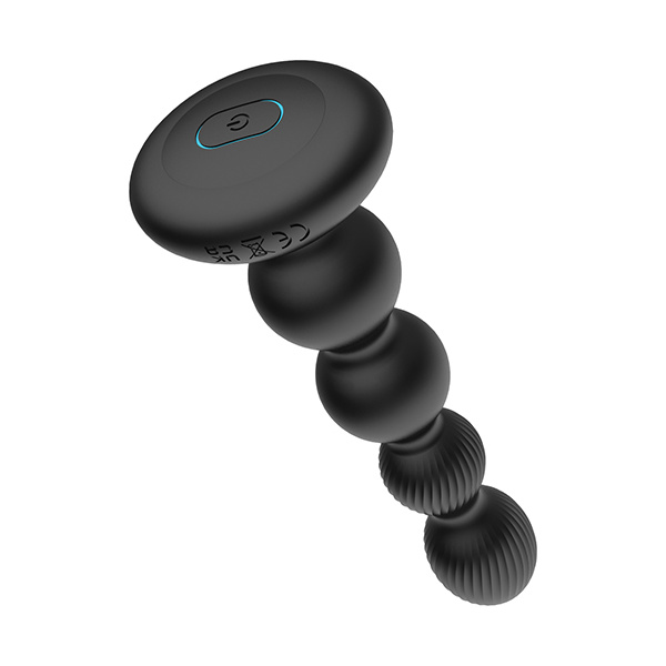 Nexus Tornado Probe Rotating & Vibrating Butt Plug - Black - Image 3