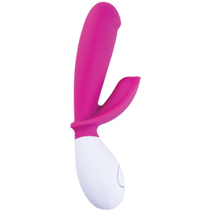 OhMiBod Lovelife Snuggle Dual Stimulation Vibe - Pink