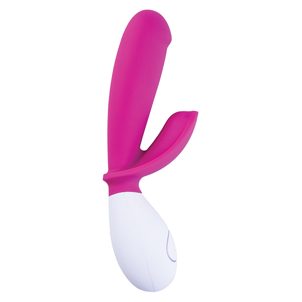 OhMiBod Lovelife Snuggle Dual Stimulation Vibe - Pink