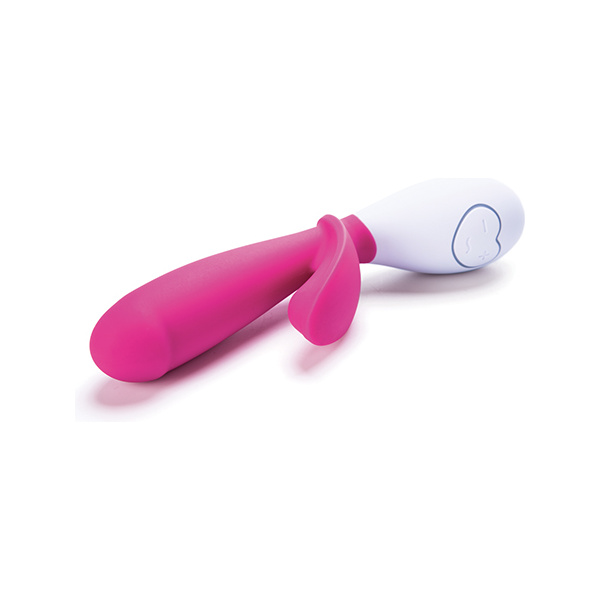 OhMiBod Lovelife Snuggle Dual Stimulation Vibe - Pink - Image 2