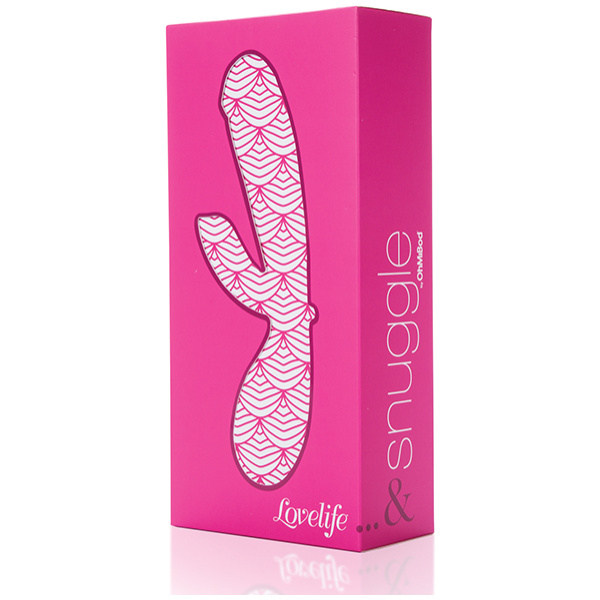 OhMiBod Lovelife Snuggle Dual Stimulation Vibe - Pink - Image 3