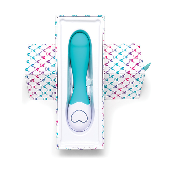 OhMiBod Lovelife Cuddle G-Spot Vibe - Turquoise - Image 3