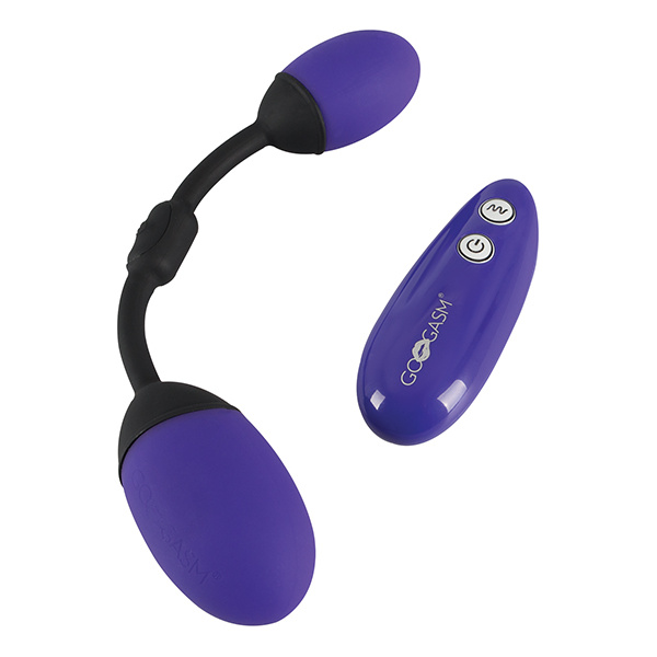 GoGasm Vibrating Pussy & Ass Balls - Purple - Image 2