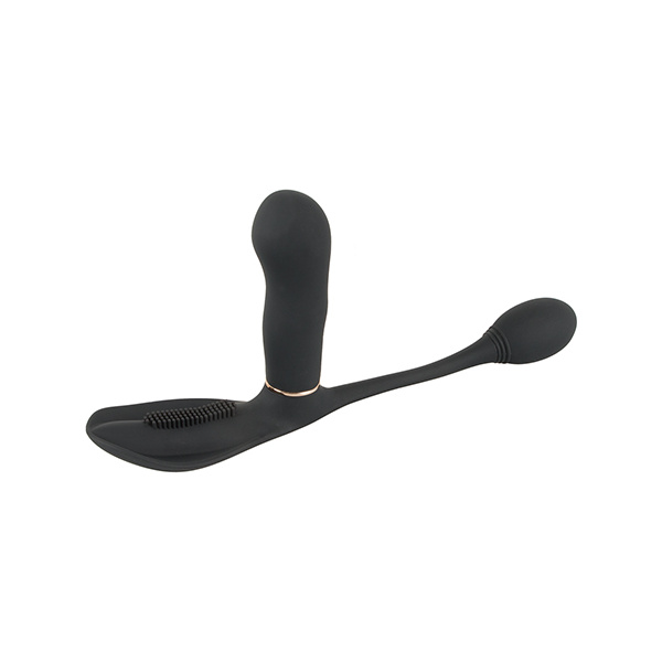 GoGasm Pussy & Ass Vibrator - Black - Image 2