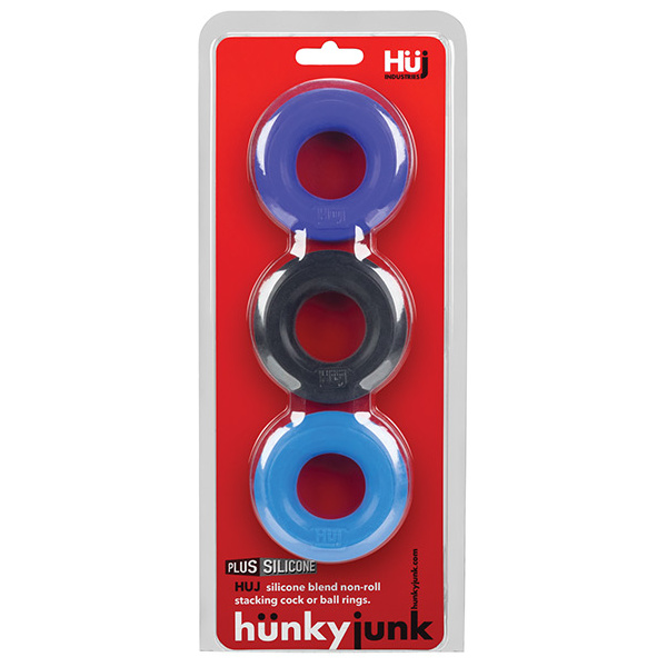 Hunky Junk C Ring Multi Pack - Pack Of 3 - Image 4