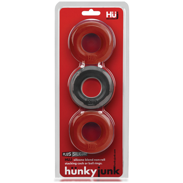 Hunky Junk 3 Pack C Ring - Ice - Image 3