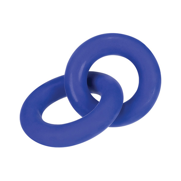 Hunky Junk Duo Linked Cock & Ball Rings - Cobalt