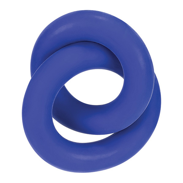 Hunky Junk Duo Linked Cock & Ball Rings - Cobalt - Image 5