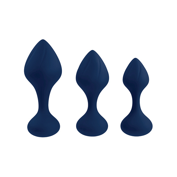 Playboy Pleasure Tail Trainer Anal Training Kit - Navy - Image 4