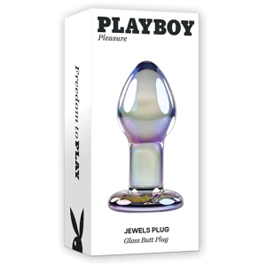 Play Boy Pleasure Jewels Butt Plug - Clear