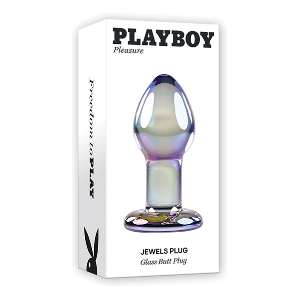 Play Boy Pleasure Jewels Butt Plug - Clear