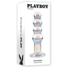 Playboy Pleasure Jewels Beads Anal Plug - Clear