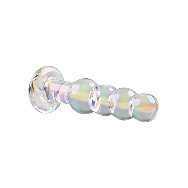 Playboy Pleasure Jewels Beads Anal Plug - Clear - Image 5