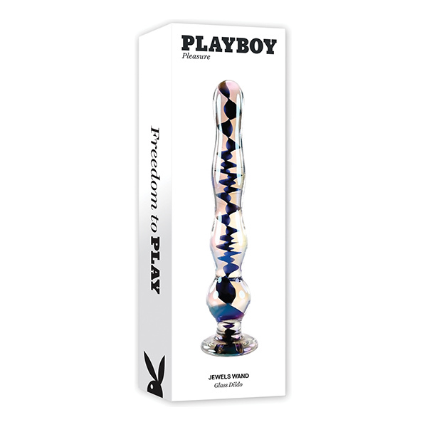Playboy Pleasure Jewels Wand - Clear