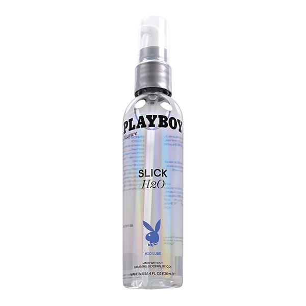 Playboy Pleasure Slick H20 Lubricant - 4 oz