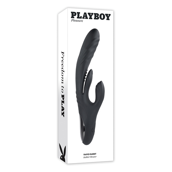 Playboy Pleasure Rapid Rabbit Vibrator - 2 AM