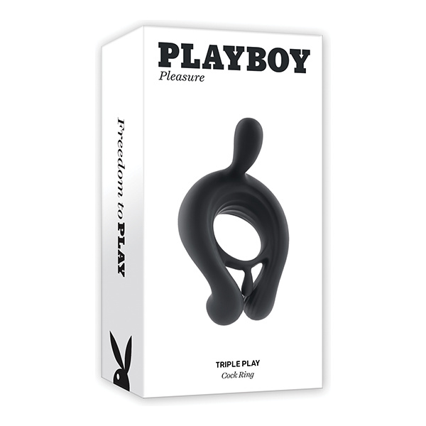 Playboy Pleasure Triple Play Cock Ring  - 2 AM