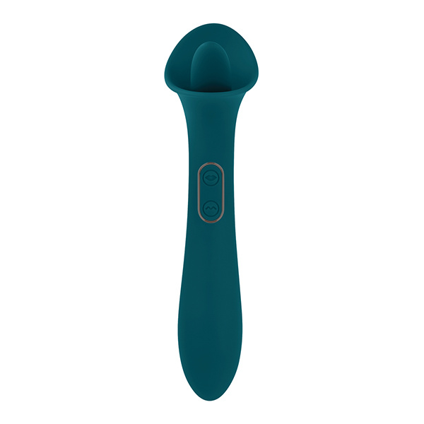 Playboy Pleasure True Indulgence Vibrator - Deep Teal - Image 3