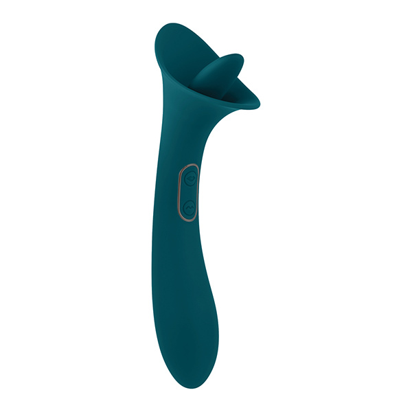 Playboy Pleasure True Indulgence Vibrator - Deep Teal - Image 2