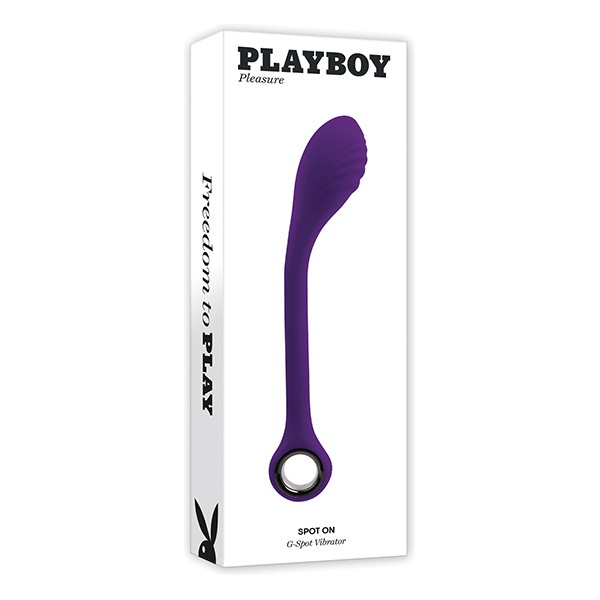 Playboy Pleasure Spot On G-Spot Vibrator - Acai