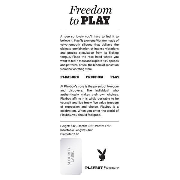 Playboy Pleasure Petal Vibrator - Wild Aster - Image 5