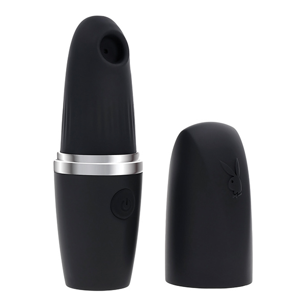 Playboy Pleasures Excursion Clitoral Suction Vibe - Black - Image 4