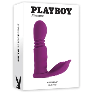 Playboy Pleasure Match Play Dual Vibrator - Fuchsia