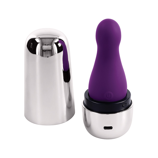 Playboy Pleasure The Jet Set Vibrator - Acai-Silver - Image 5