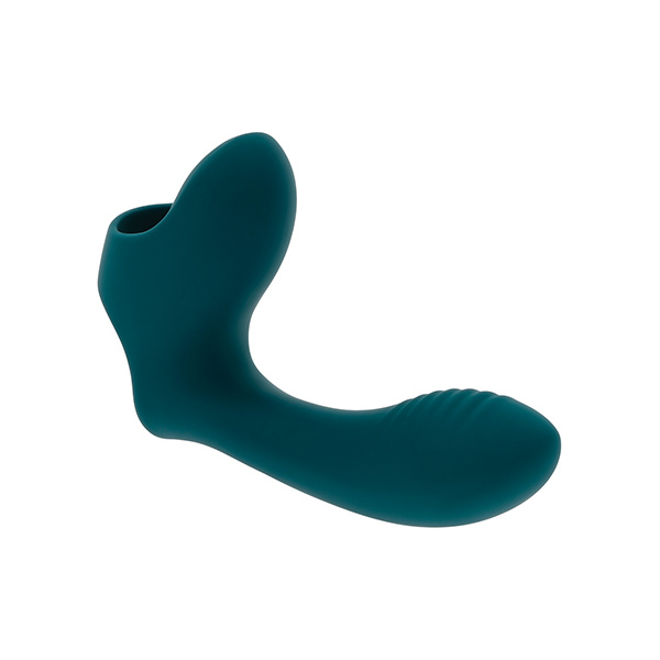 Playboy Pleasure Wrapped Around My Finger Multi Play Vibrator - Dark Teal - Image 3