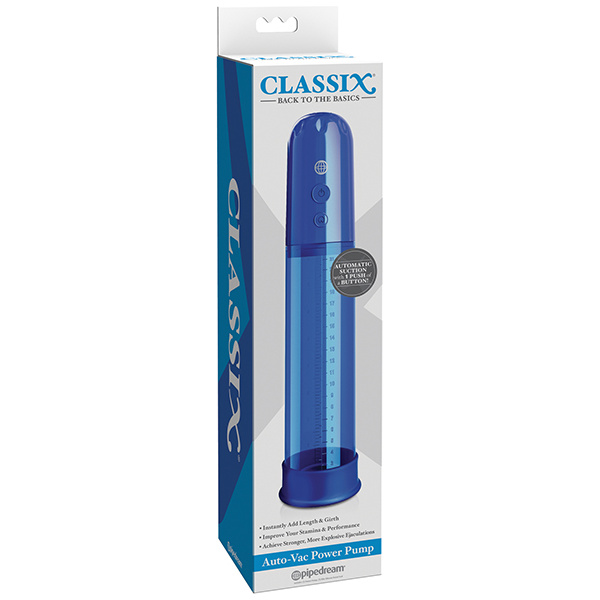 Classix Auto Vac Power Pump - Blue