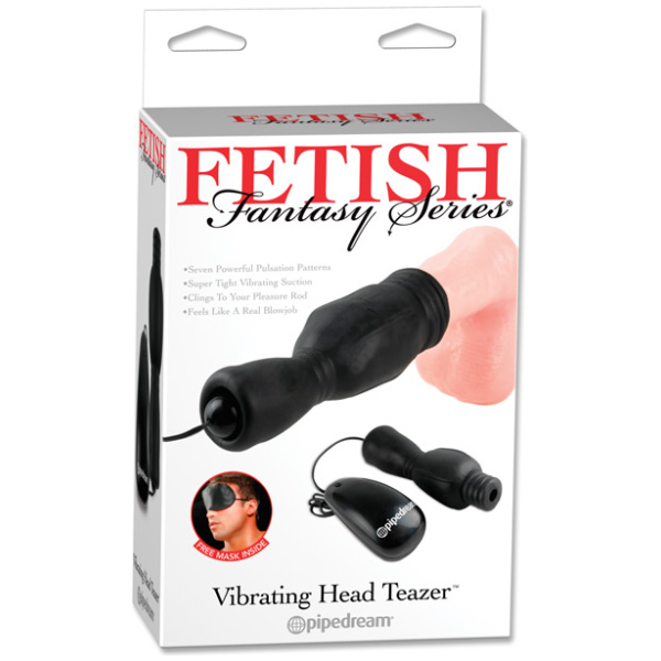 Fetish Fantasy Series Vibrating Head Teazer - Black