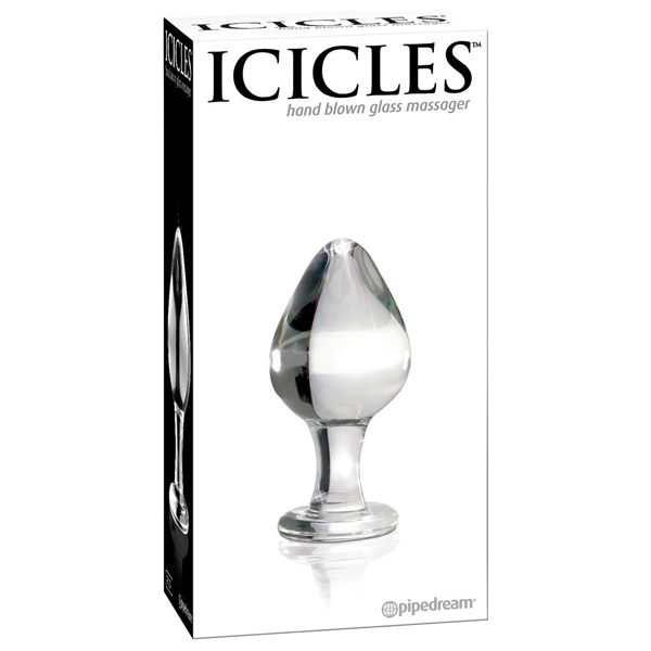 Icicles No. 25 Hand Blown Glass - Clear