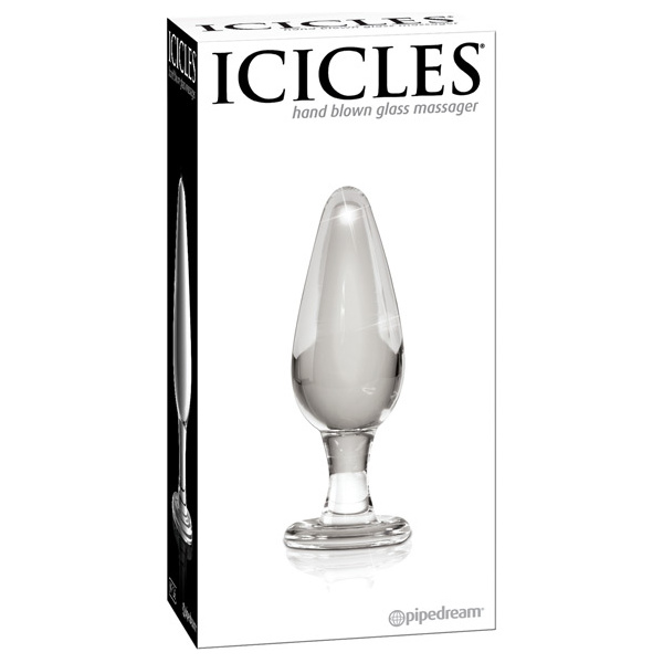 Icicles No. 26 Hand Blown Glass - Clear