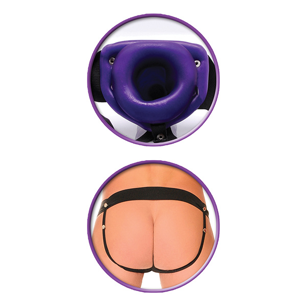 Fetish Fantasy Series For Him Or Her Vibrating Hollow Strap On - Image 2