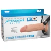 Fantasy X-tensions Elite 6" Silicone Hollow Strap-on w-Harness - Light
