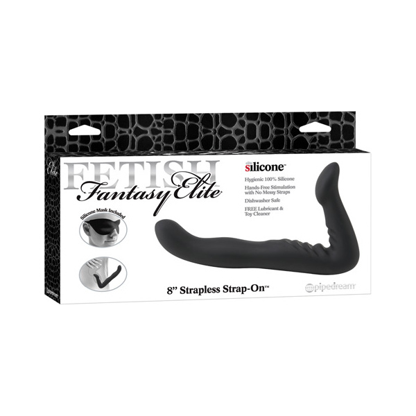 Fetish Fantasy Elite 8" Strapless Strap On - Black