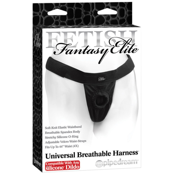 Fetish Fantasy Elite Universal Breathable Harness - Compatible w-Any Silicone Dildo