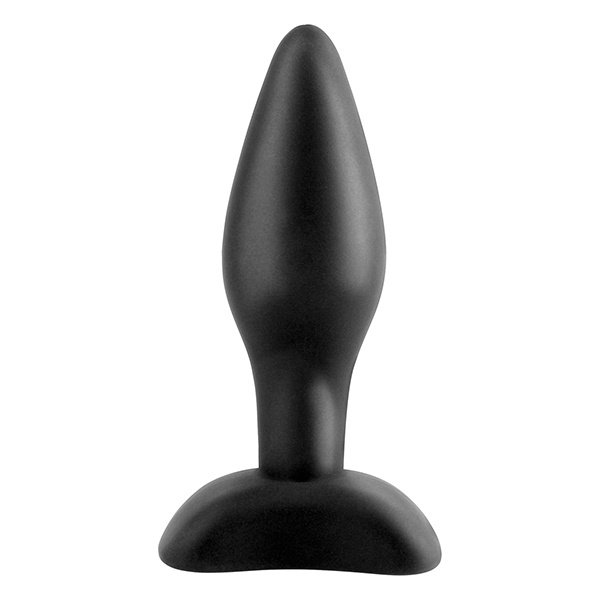 Anal Fantasy Collection Mini Silicone Plug - Black - Image 2