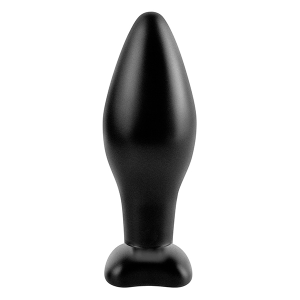 Anal Fantasy Collection Medium Silicone Plug - Black - Image 2