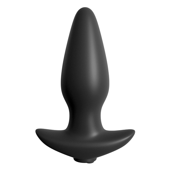 Anal Fantasy Collection Remote Control Silicone Plug - Black - Image 5