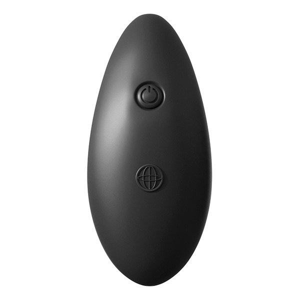 Anal Fantasy Collection Remote Control Silicone Plug - Black - Image 4