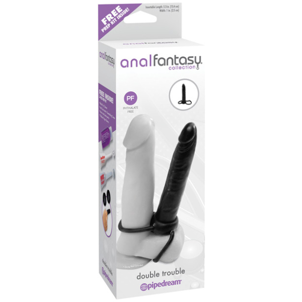 Anal Fantasy Collection Double Trouble - Black