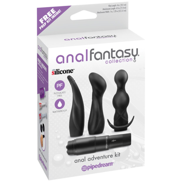 Anal Fantasy Collection Anal Adventure Kit - Black