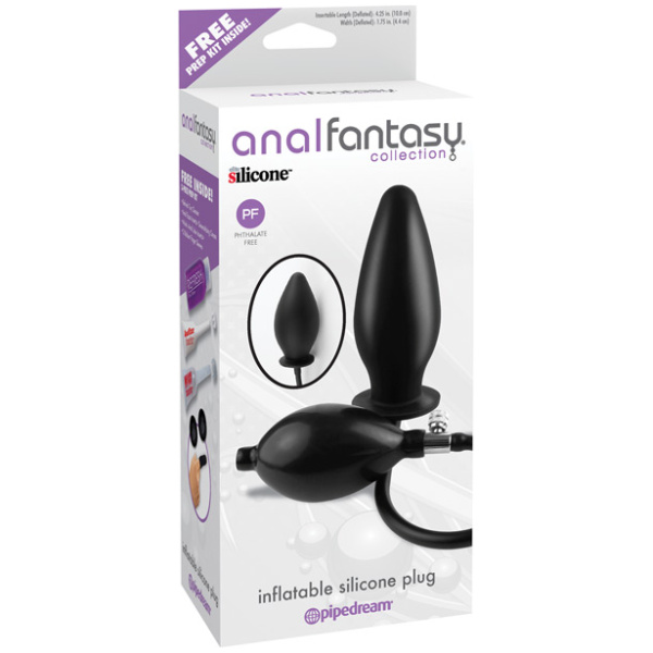 Anal Fantasy Collection Inflatable Silicone Plug