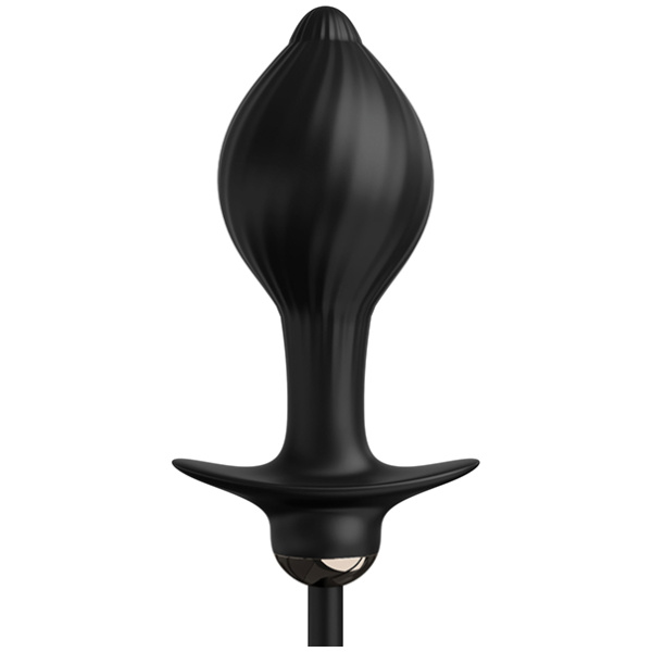 Anal Fantasy Elite Collection Auto Throb Inflatable Vibrating Plug - Black - Image 3